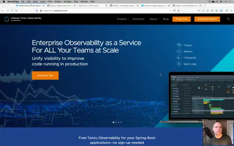 Screencast showing how to add metrics to a Go app.