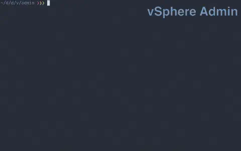 Animated screenshot of the terminal showing how the badge changes when we switch personas