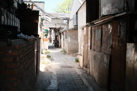 Off the main streets into the hutongs